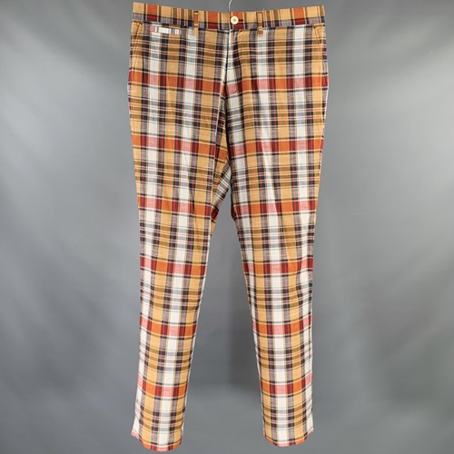 Pantalons casual madras à - pantalons, en