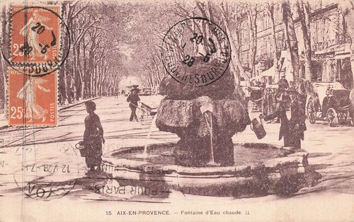 Aix provence fontaine - en,