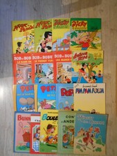 LOT DE 17 REVUES ENFANTS ANCIENNES: PETZI BOB ET BOBETTE NICK ET PANCHITO Etc...