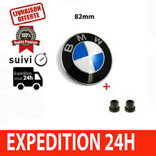 Logo BMW 82mm Capot Emblème E46 E90 E92 E60 E34 E36 E39 BMW BLEU