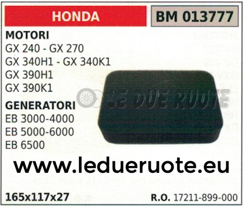 17211899000 filtre air - filtre,