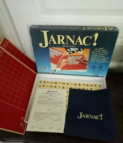 Vintage jarnac jeu lettres - jeu,