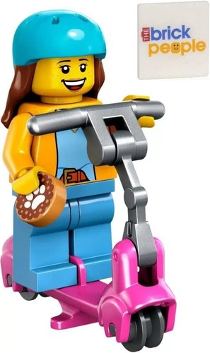 Lego city fille motard - city,