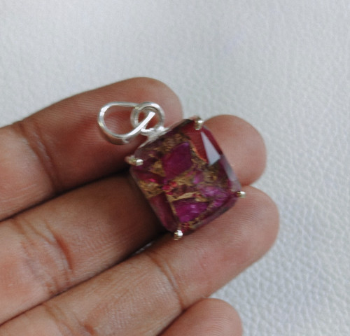 Pendentif ancien cuivre - pendentif,