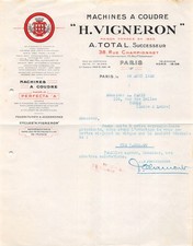 1921   MINISTERE DES AFFAIRES ETRANGERES A PARIS - M. JUNKER & RUH A KARLSR