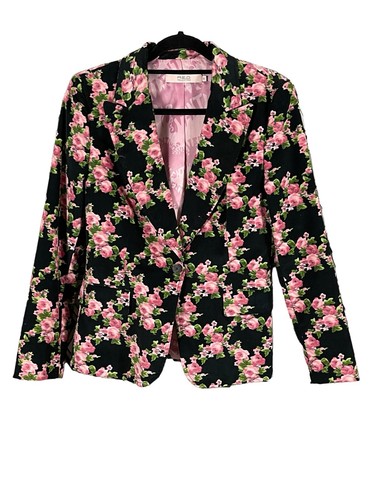 Veste velours fleurs valentino - fleurs,
