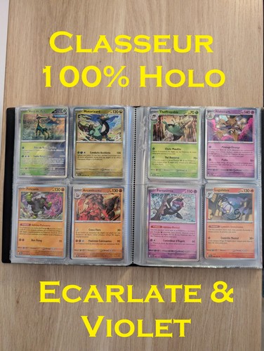 Classeur cartes pokemon 100%