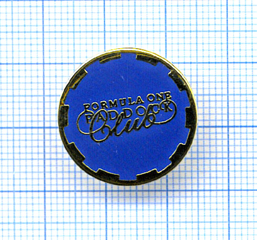 Pin formula one paddock - one, club