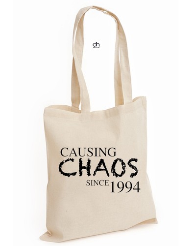 Tote cadeau anniversaire coton - anniversaire,