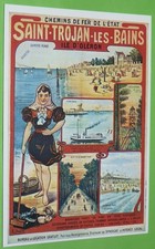 CPA CARTE POSTALE BLANCHE