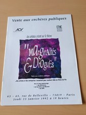 Livre catalogue de vente aux