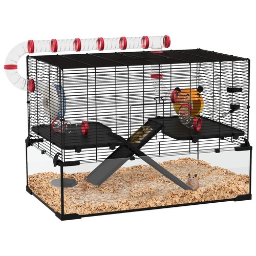 Hamster cage with tubes - 31",