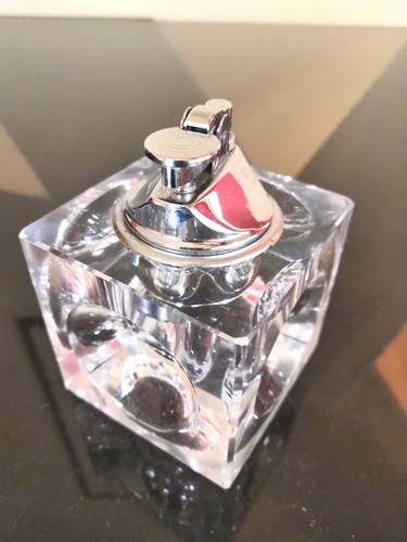 Briquet verre bullé design - en,