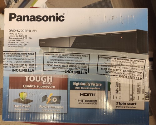 Panasonic dvd s700 lecteur - dvd-s700,