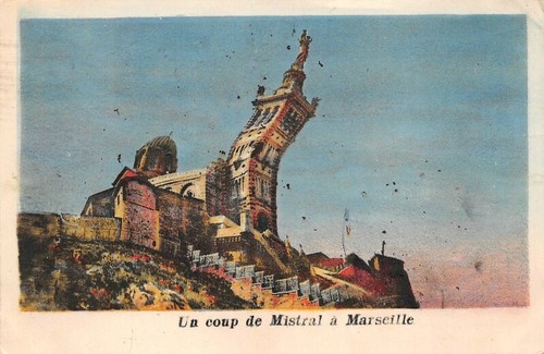 Coup mistral à - un, de