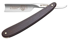 Barbarossa Bois D'Ébène Rasoir - DOVO Solingen - 5/8 " Court Kohlenstoffklinge
