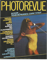 PHOTO REVUE - SEPT. 1982 - NAPLES / C. GASSIAN PHOTO. ROCK / PORNO / TAULARDS