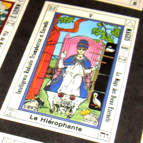 Jeu cartes divinatoire - jeu,