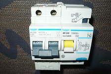 DISJONCTEUR DIFFERENTIEL 2POLE PROTEGE 20A 30mA TYPE AC COURBE D, HAGER 20AMPERE