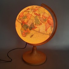 Globe Illuminé de Table Globo Nova Rico Florence Ricoglobus Vintage