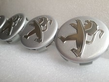 4× Peugeot 208,308,3008 D'origine Centre de roue 60mm Cache moyeu De Jantes 