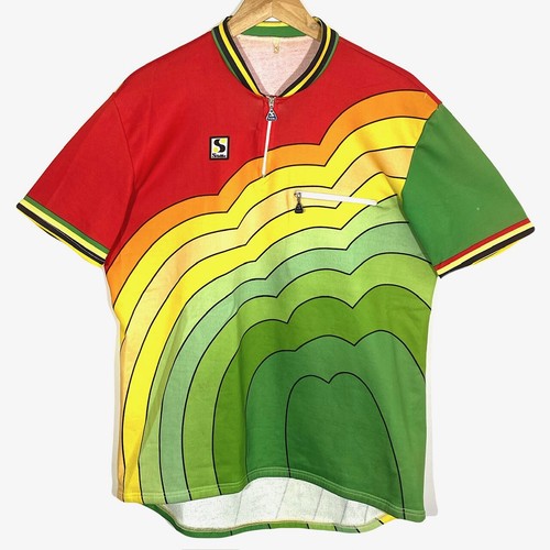Maillot cycliste graphique - cycliste,
