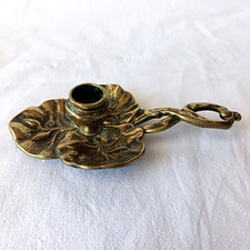 Vintage bougeoir main en - a,
