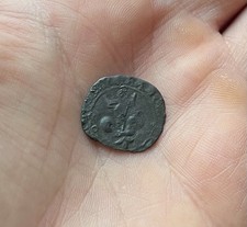 Charles VIII, Double denier tournois dit « Niquet » de Dijon (1,08g).