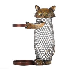 Chaton Vin Rouge Rack Argent