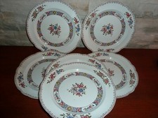 assiettes anciennes-faience anglaise waring et gillow oxford london