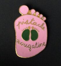 Pins Pistache Nougatine. Bébé. Pied. Bijou