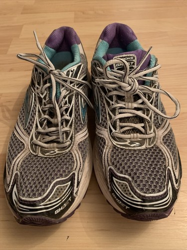 Purple gray and teal brooks - purple,