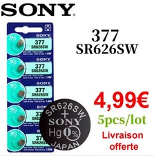 Pile sony montre 377 sr626sw - pile,