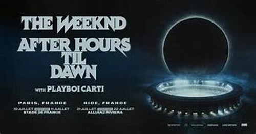 Place concert the - weeknd, en