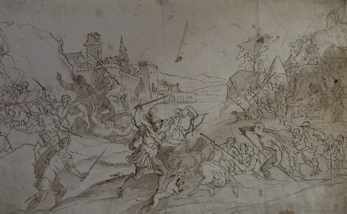 Dessin ancien xviiie - dessin,