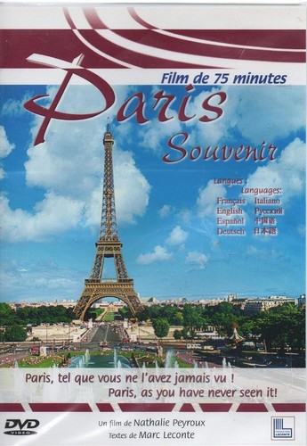 Paris souvenir dvd neuf - paris,