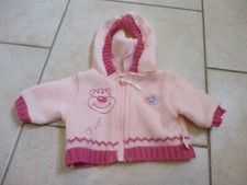 habit vetement gilet pull veste BABY BORN Zapf Création rose poupée bébé 40 cm