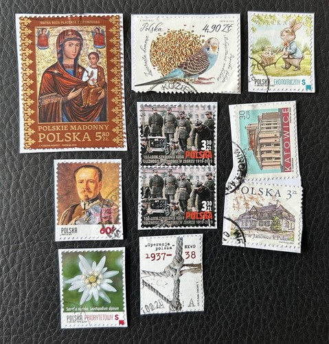 Lot timbres de - 10,