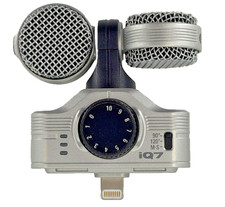 Zoom iQ7 MS stereo microphone