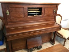 Piano mécanique STECK Pianola avec cadre en bronze