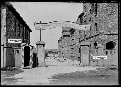 Plaque verre photo ancienne