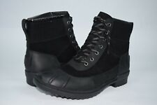 NIB! Womens Ugg Cayli Duck Boot 1095160 Black sz 5-11 Fur Waterproof Shearling