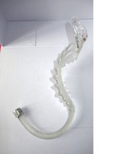 1 FEUILLE VINTAGE EN VERRE DE