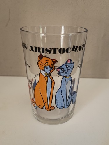 Verre moutarde vintage - verre, à