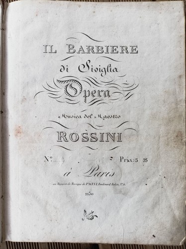 Début xixè partitions - xixè,
