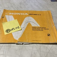 Honda Lead NH125 D E G scooter 125 NH liste catalogue pièces détachée édition 85