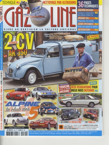 Gazoline 236 2016 - n°236, fuego