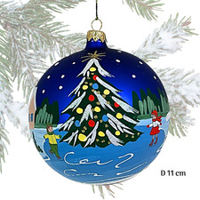 Boule Noël Verre soufflé