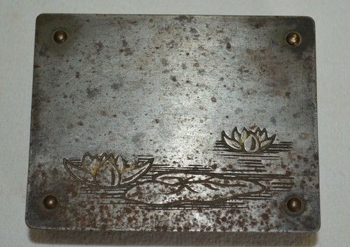 Ancienne boite timbre art - ancienne,