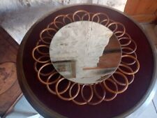 Miroir Soleil En Rotin